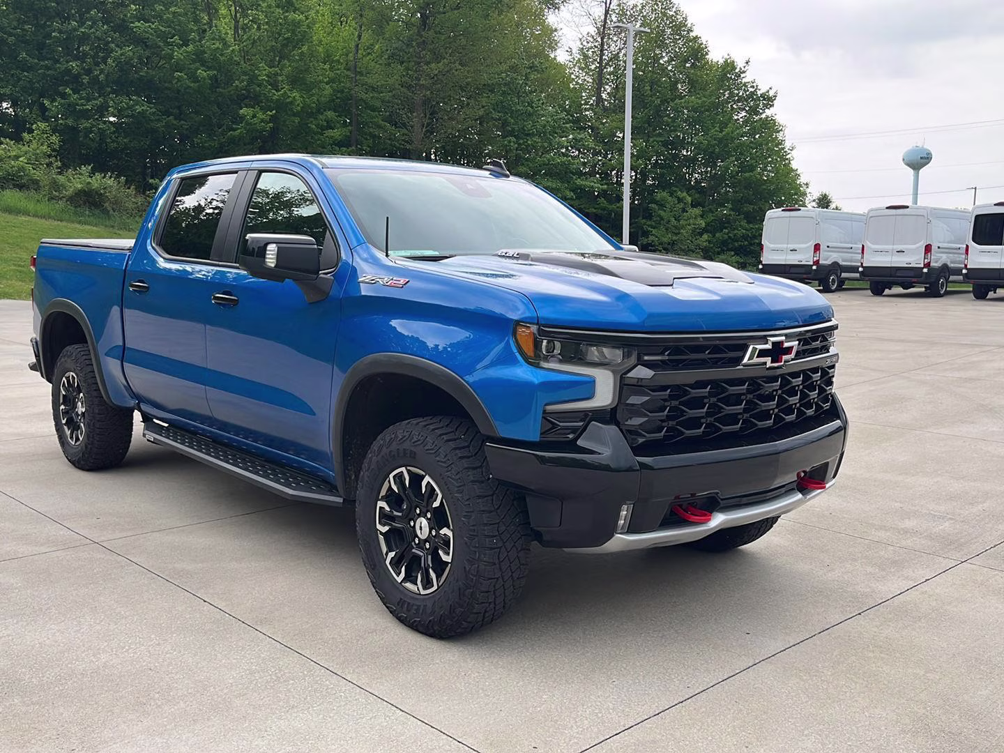 2022 Glacier Blue Metallic Chevrolet Silverado 1500 ZR2 4X4 Truck