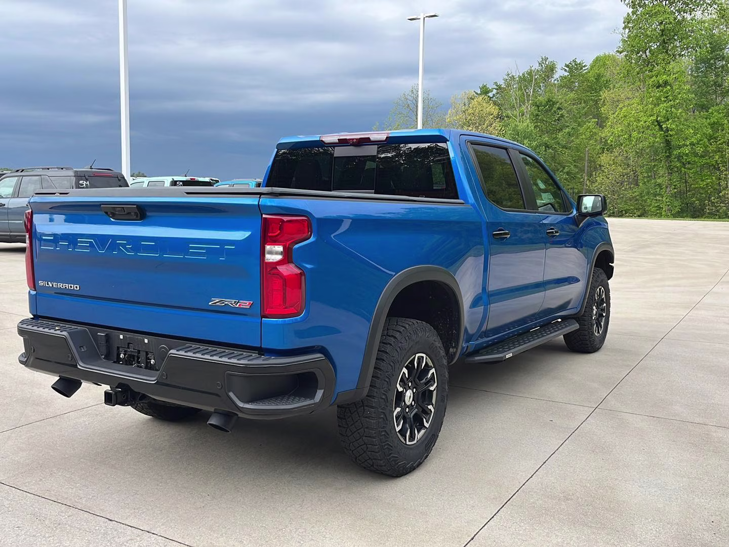 2022 Glacier Blue Metallic Chevrolet Silverado 1500 ZR2 4X4 Truck