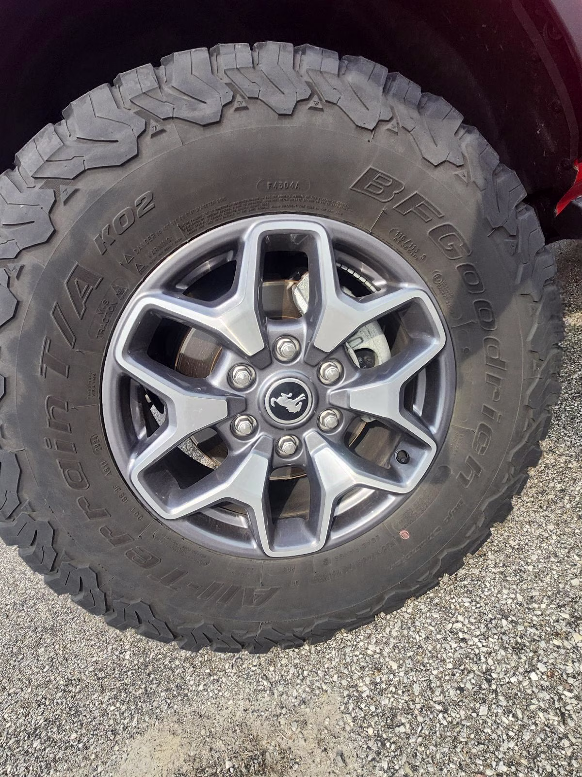2024 Race Red Ford Bronco Badlands 4X4 SUV