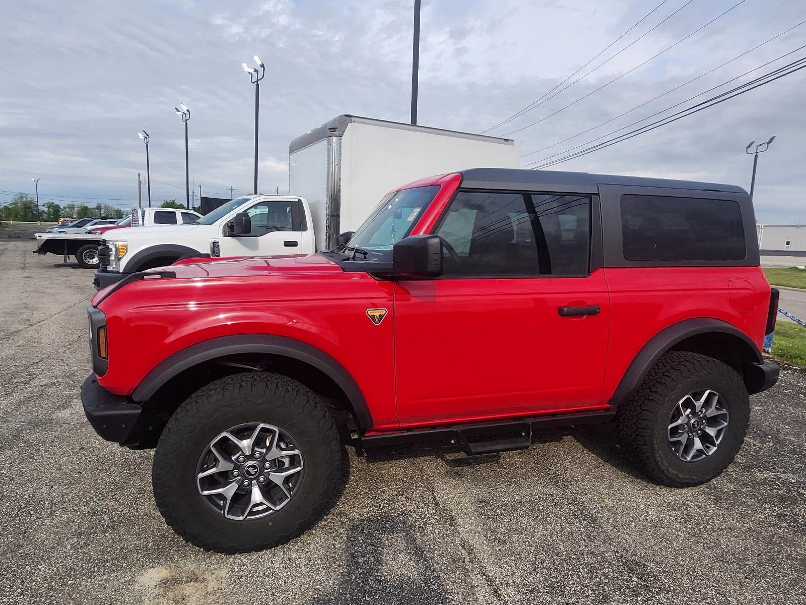 2024 Race Red Ford Bronco Badlands 4X4 SUV