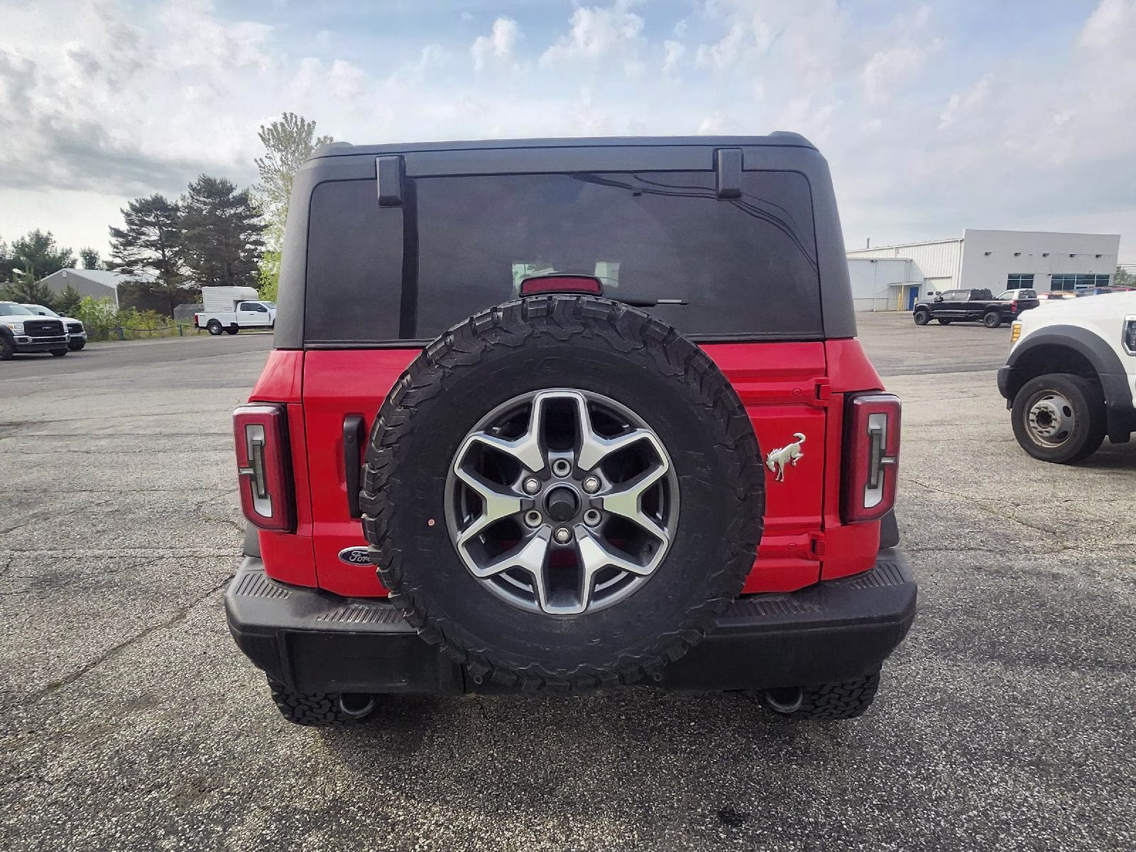 2024 Race Red Ford Bronco Badlands 4X4 SUV
