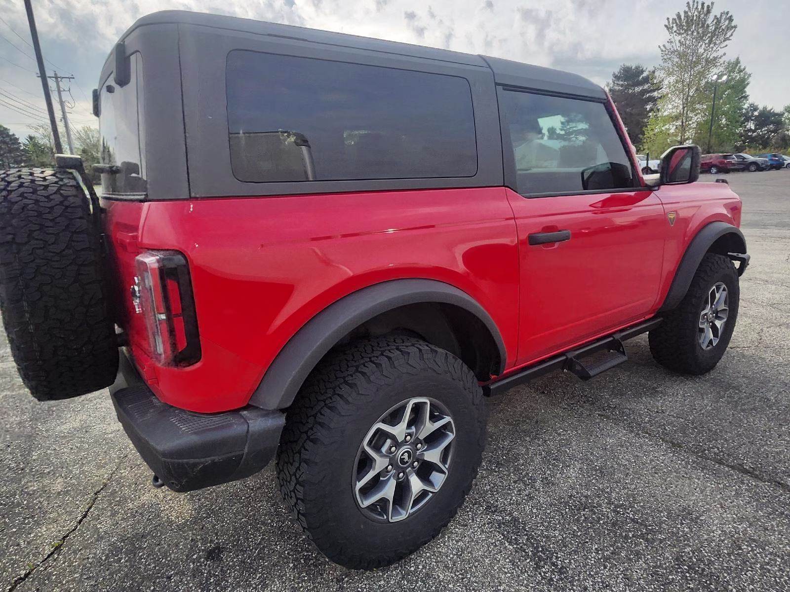 2024 Race Red Ford Bronco Badlands 4X4 SUV