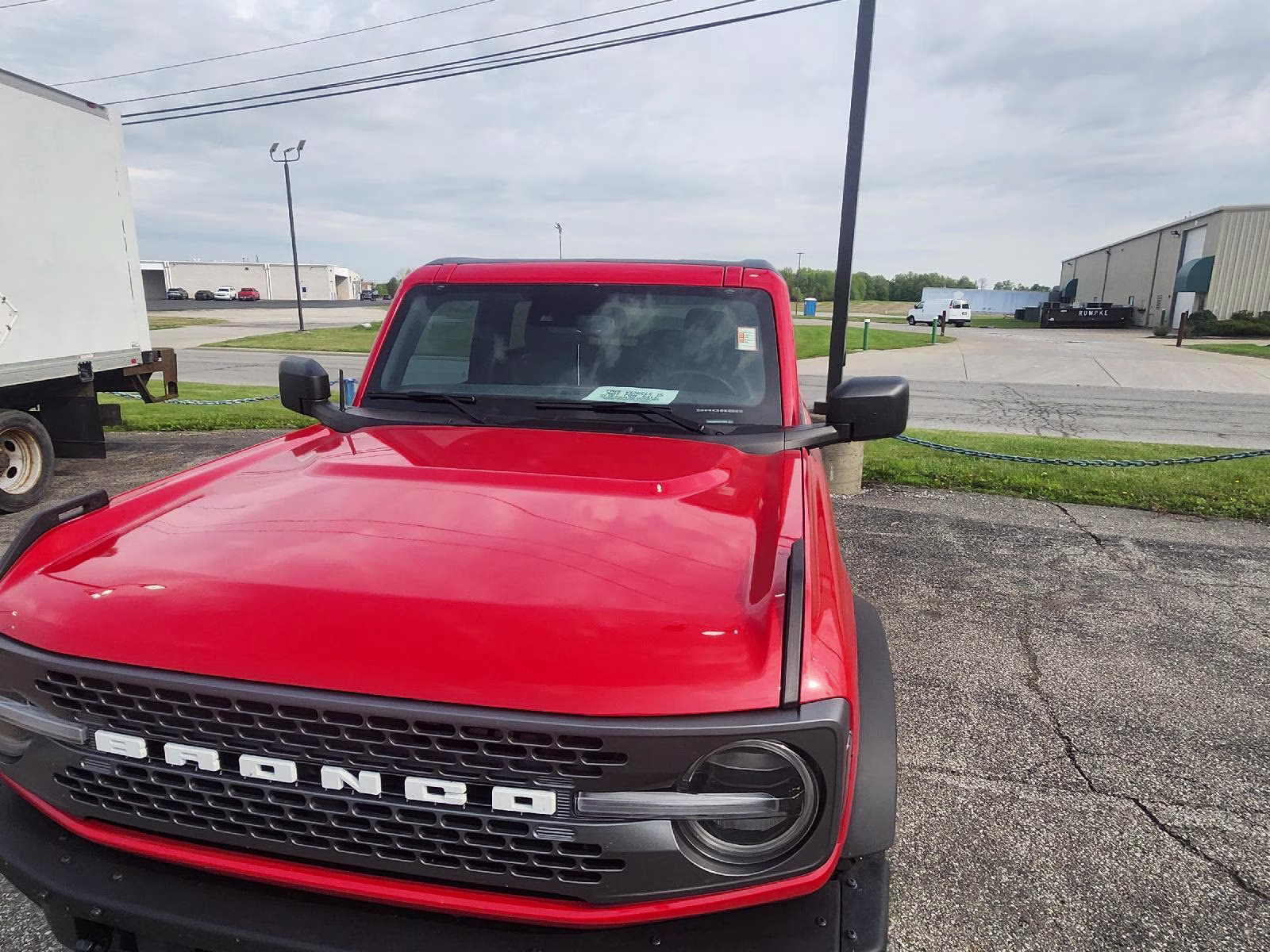 2024 Race Red Ford Bronco Badlands 4X4 SUV