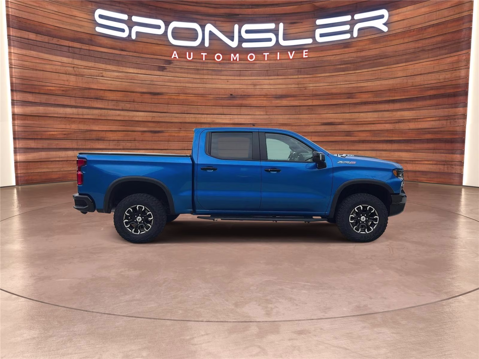 2022 Glacier Blue Metallic Chevrolet Silverado 1500 ZR2 4X4 Truck