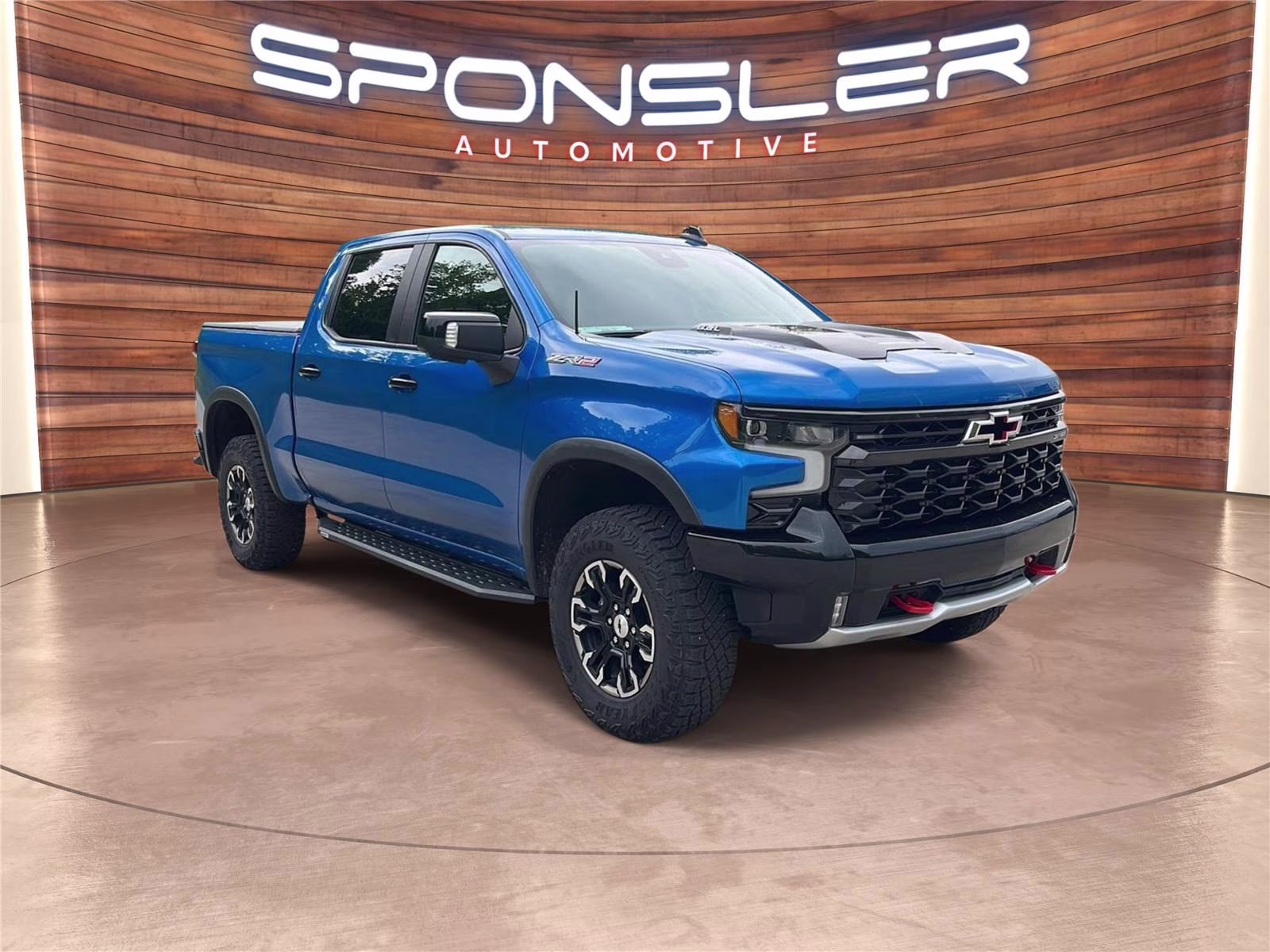 2022 Glacier Blue Metallic Chevrolet Silverado 1500 ZR2 4X4 Truck