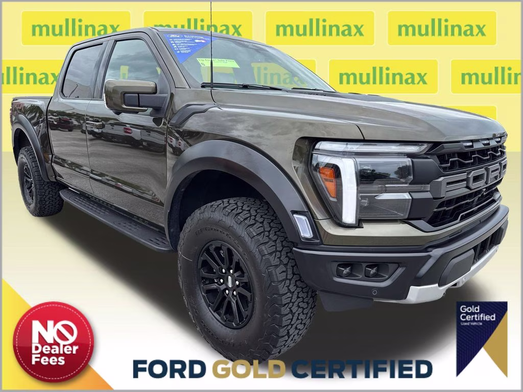 2025 Shelter Green Ford F-150 Raptor 4X4 Truck
