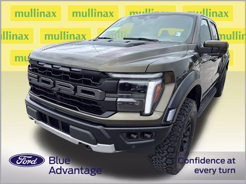 2025 Shelter Green Ford F-150 Raptor 4X4 Truck