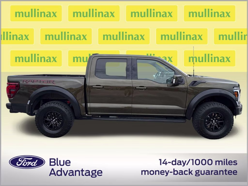 2025 Shelter Green Ford F-150 Raptor 4X4 Truck