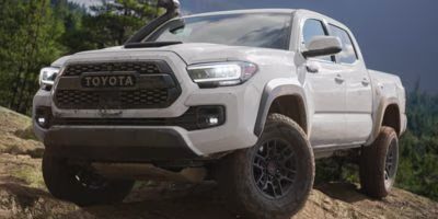 2022 White Toyota Tacoma TRD Off-Road 4X4 Truck