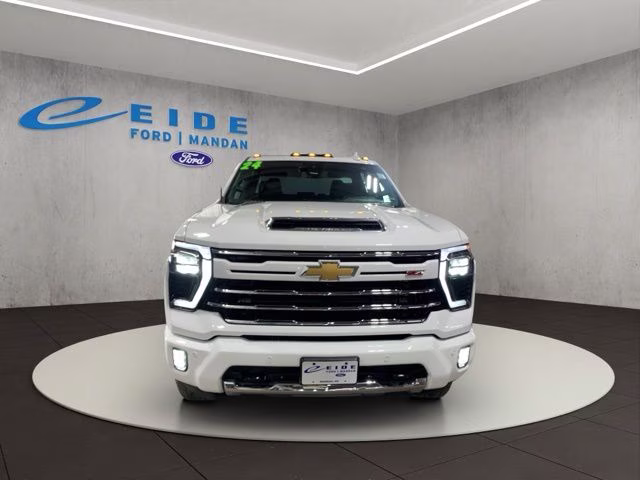 2024 Summit White Chevrolet Silverado 2500HD LTZ 4X4 Truck