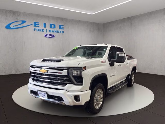 2024 Summit White Chevrolet Silverado 2500HD LTZ 4X4 Truck