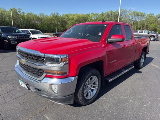 2016 Red Hot Chevrolet Silverado 1500 LT 4X4 Truck