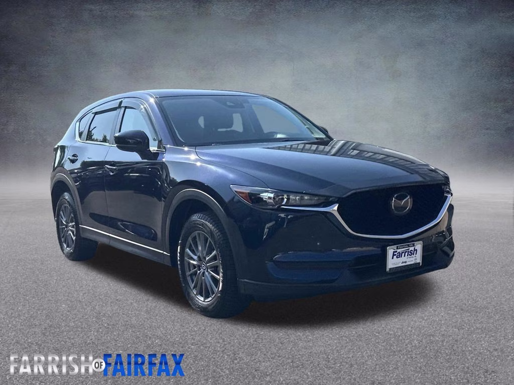 2021 Deep Crystal Blue Mica Mazda CX-5 Touring AWD SUV