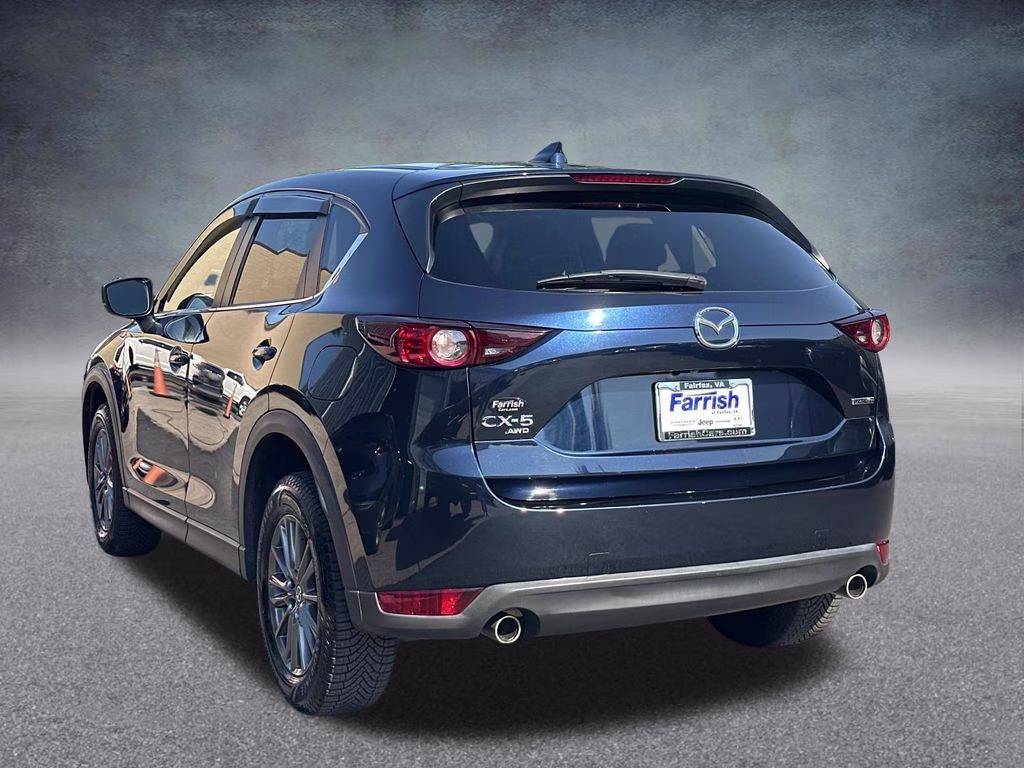 2021 Deep Crystal Blue Mica Mazda CX-5 Touring AWD SUV