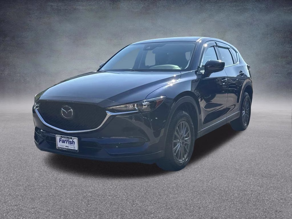 2021 Deep Crystal Blue Mica Mazda CX-5 Touring AWD SUV