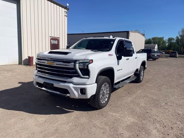 2024 Summit White Chevrolet Silverado 2500HD LTZ 4X4 Truck
