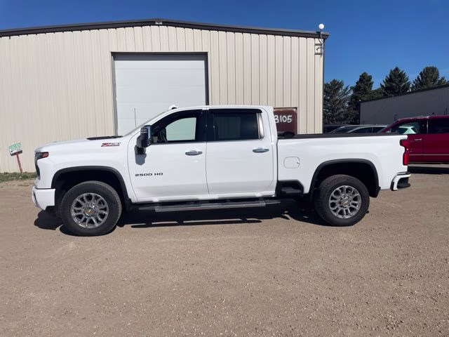 2024 Summit White Chevrolet Silverado 2500HD LTZ 4X4 Truck