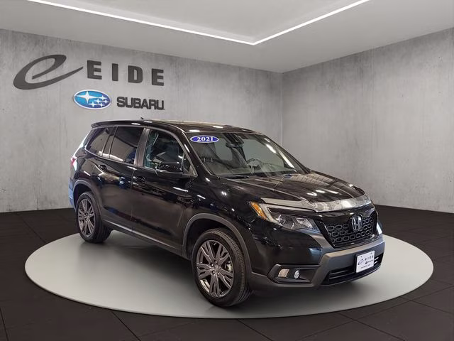 2021 Crystal Black Pearl Honda Passport EX-L AWD SUV