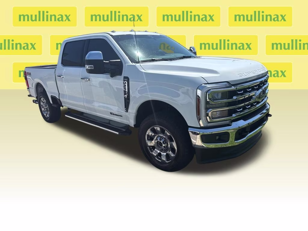 2025 Oxford White Ford Super Duty F-250 SRW Lariat 4X4 Truck