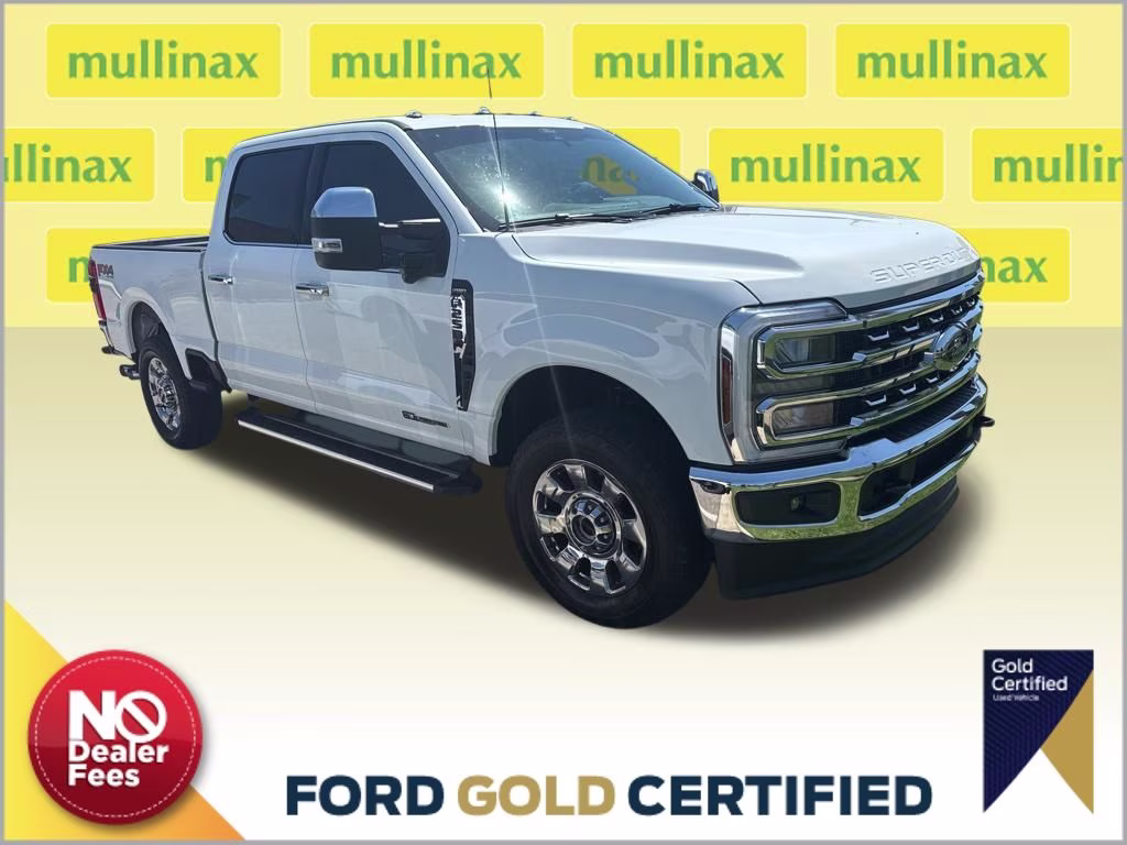 2025 Oxford White Ford Super Duty F-250 SRW Lariat 4X4 Truck