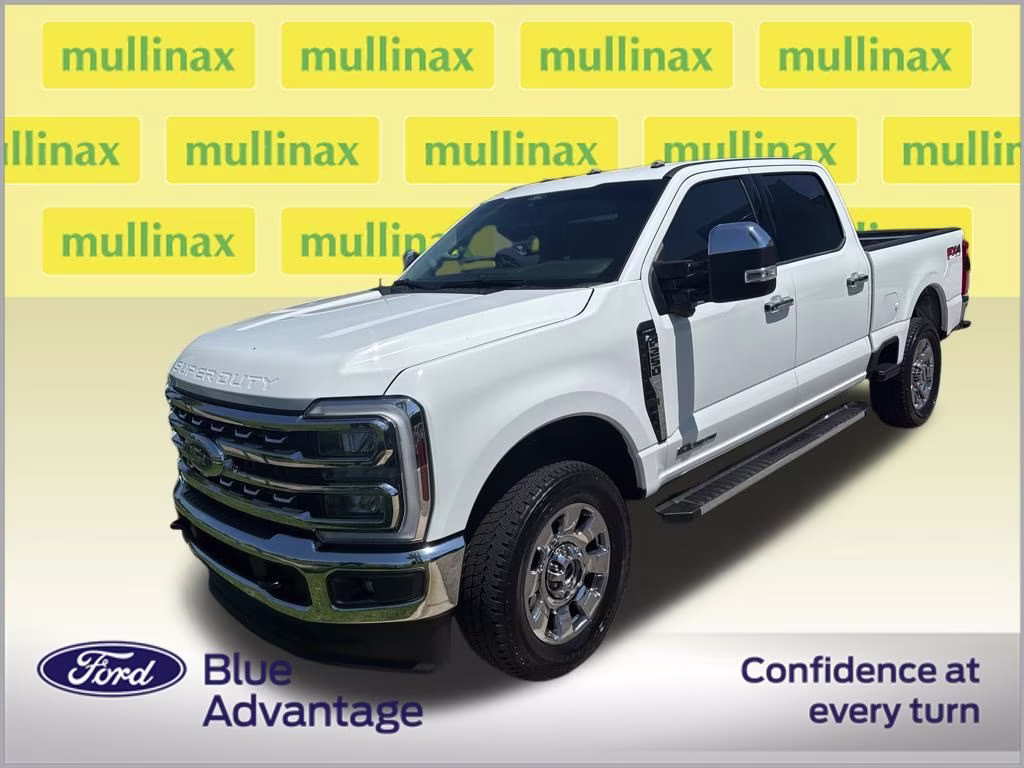 2025 Oxford White Ford Super Duty F-250 SRW Lariat 4X4 Truck
