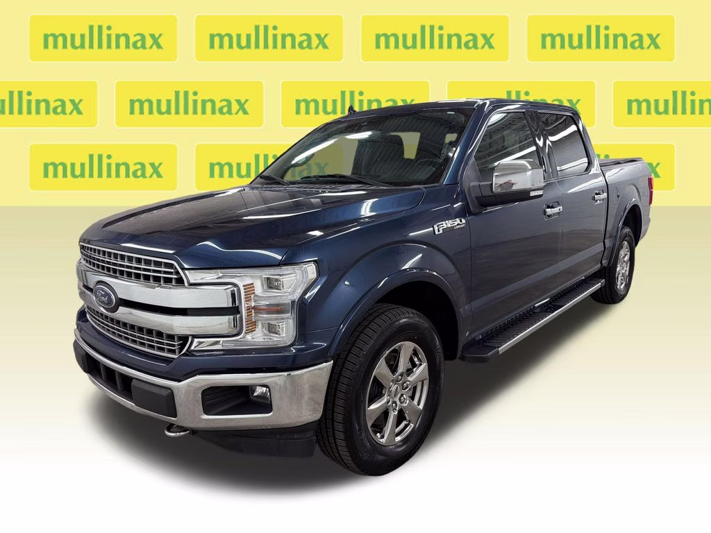 2018 Blue Jeans Metallic Ford F-150 Lariat 4X4 Truck