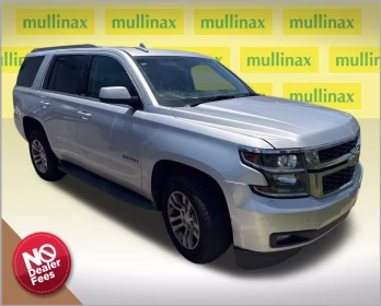 2018 Silver Ice Metallic Chevrolet Tahoe LT RWD SUV