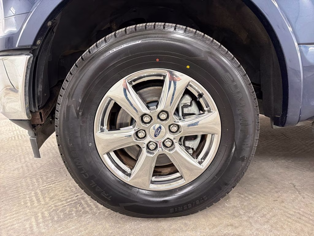 2018 Blue Jeans Metallic Ford F-150 Lariat 4X4 Truck