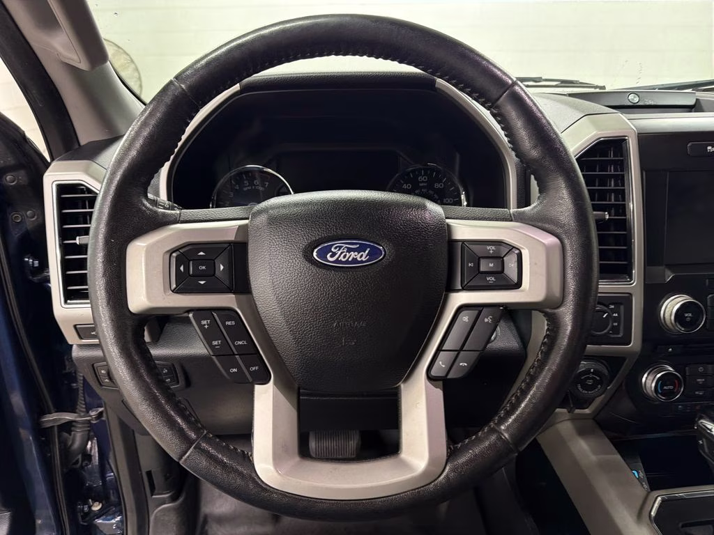 2018 Blue Jeans Metallic Ford F-150 Lariat 4X4 Truck