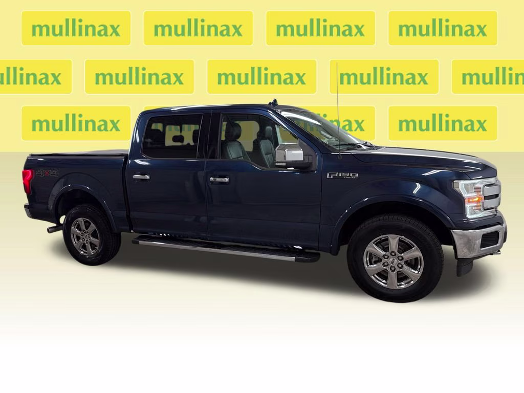 2018 Blue Jeans Metallic Ford F-150 Lariat 4X4 Truck