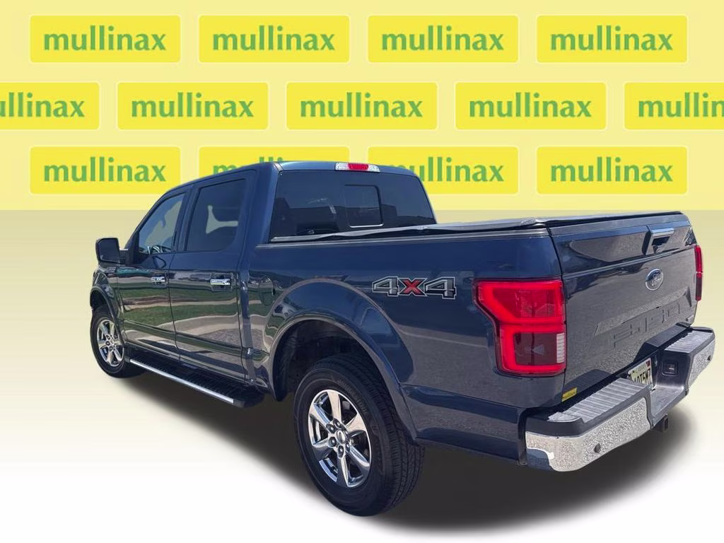 2018 Blue Jeans Metallic Ford F-150 Lariat 4X4 Truck