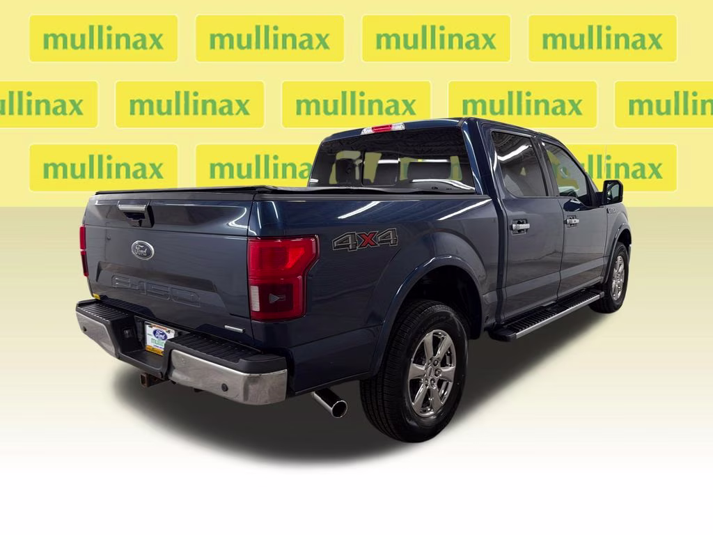2018 Blue Jeans Metallic Ford F-150 Lariat 4X4 Truck