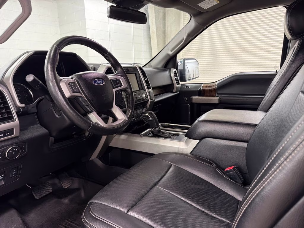 2018 Blue Jeans Metallic Ford F-150 Lariat 4X4 Truck