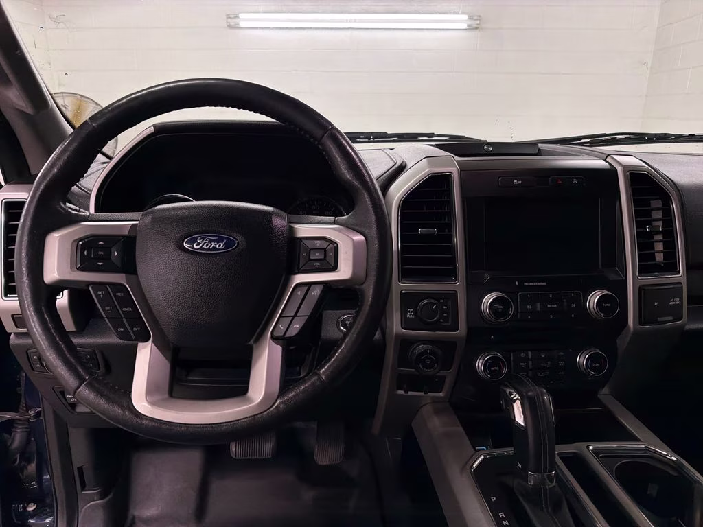 2018 Blue Jeans Metallic Ford F-150 Lariat 4X4 Truck