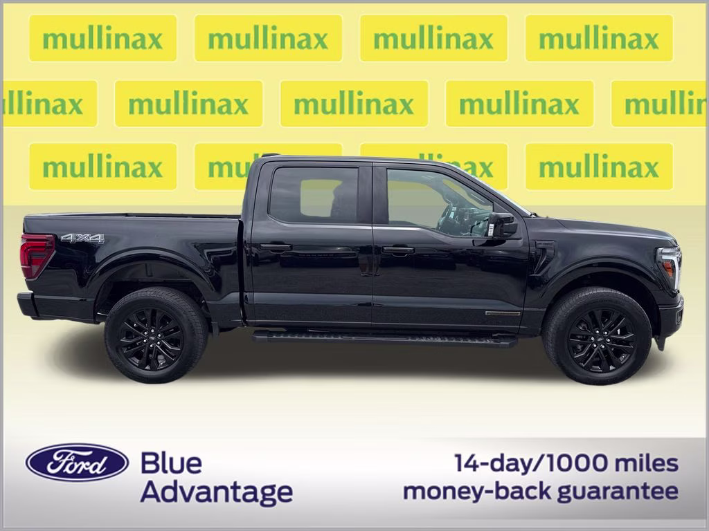2025 Agate Black Metallic Ford F-150 Lariat 4X4 Truck