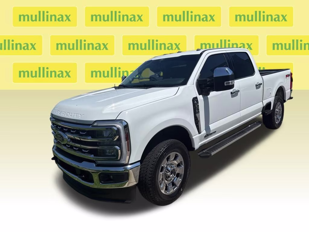 2025 Oxford White Ford Super Duty F-250 SRW Lariat 4X4 Truck
