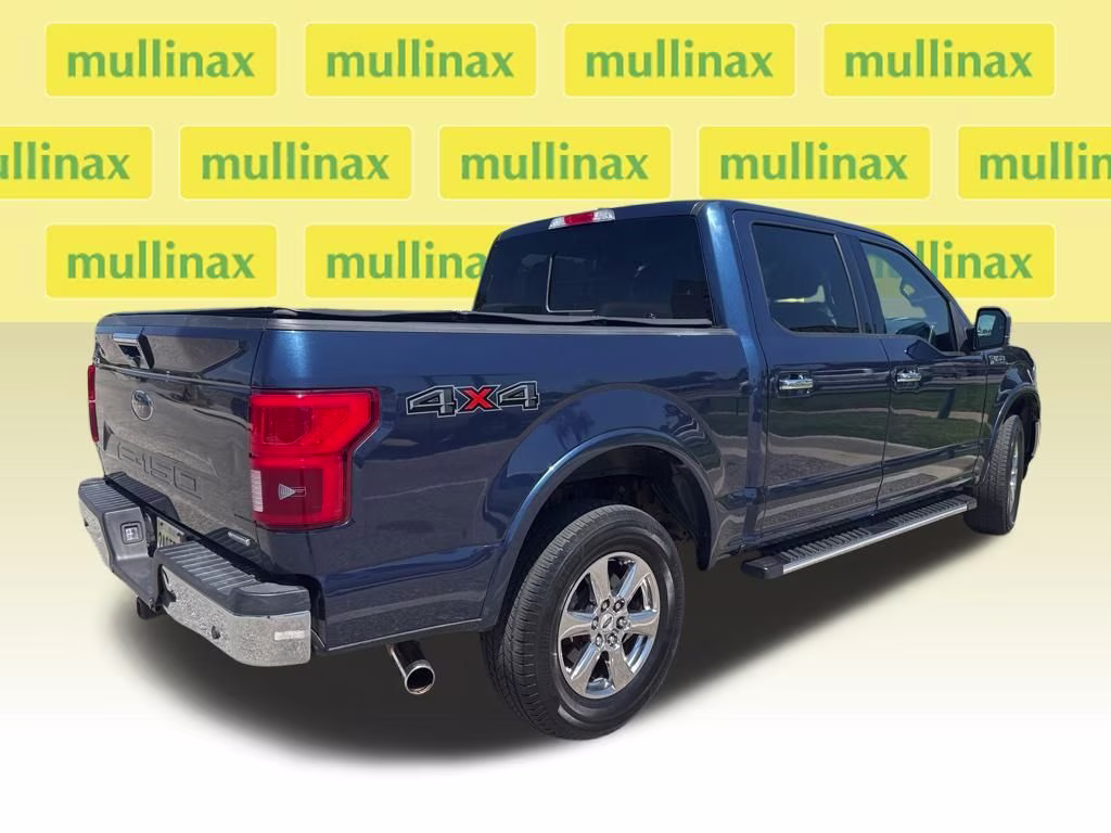 2018 Blue Jeans Metallic Ford F-150 Lariat 4X4 Truck