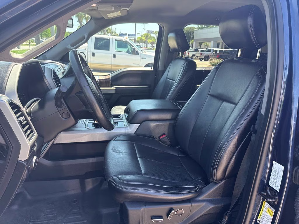 2018 Blue Jeans Metallic Ford F-150 Lariat 4X4 Truck