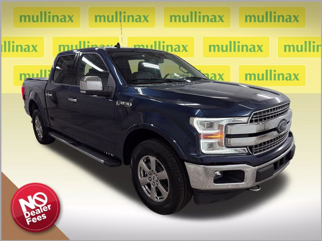 2018 Blue Jeans Metallic Ford F-150 Lariat 4X4 Truck
