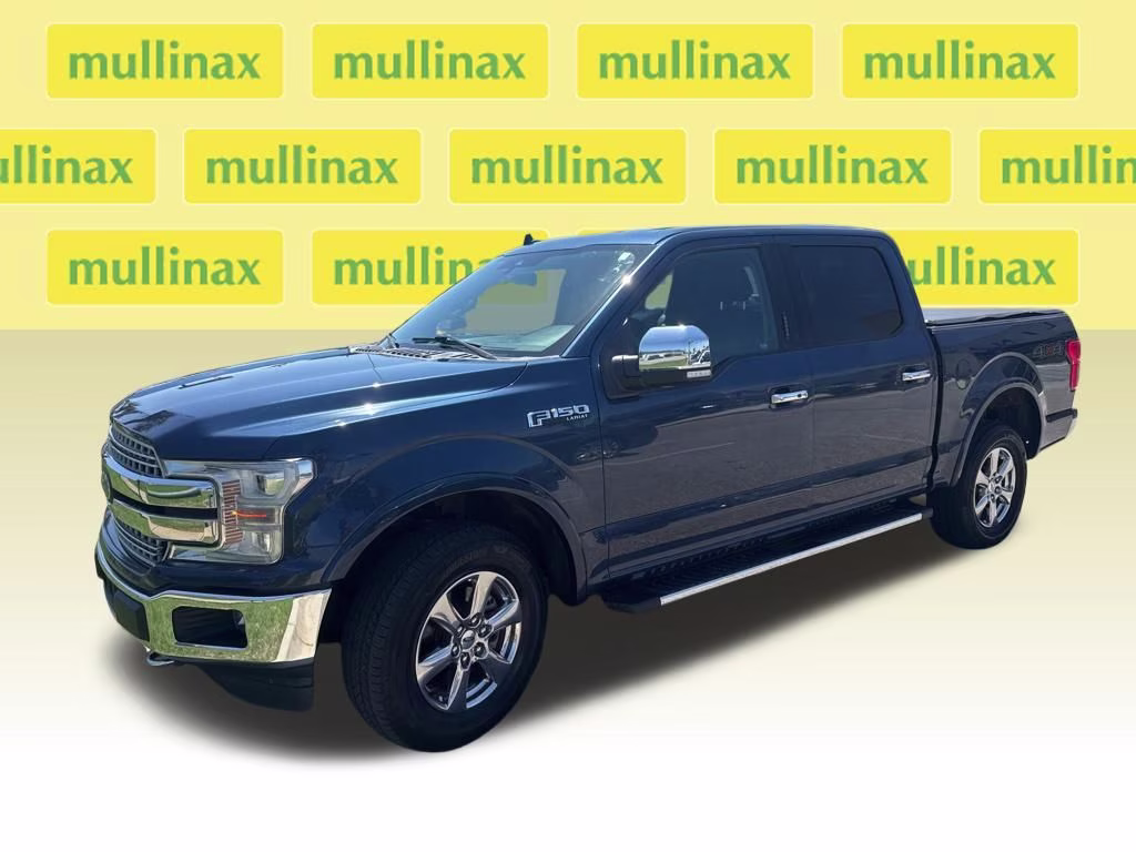 2018 Blue Jeans Metallic Ford F-150 Lariat 4X4 Truck