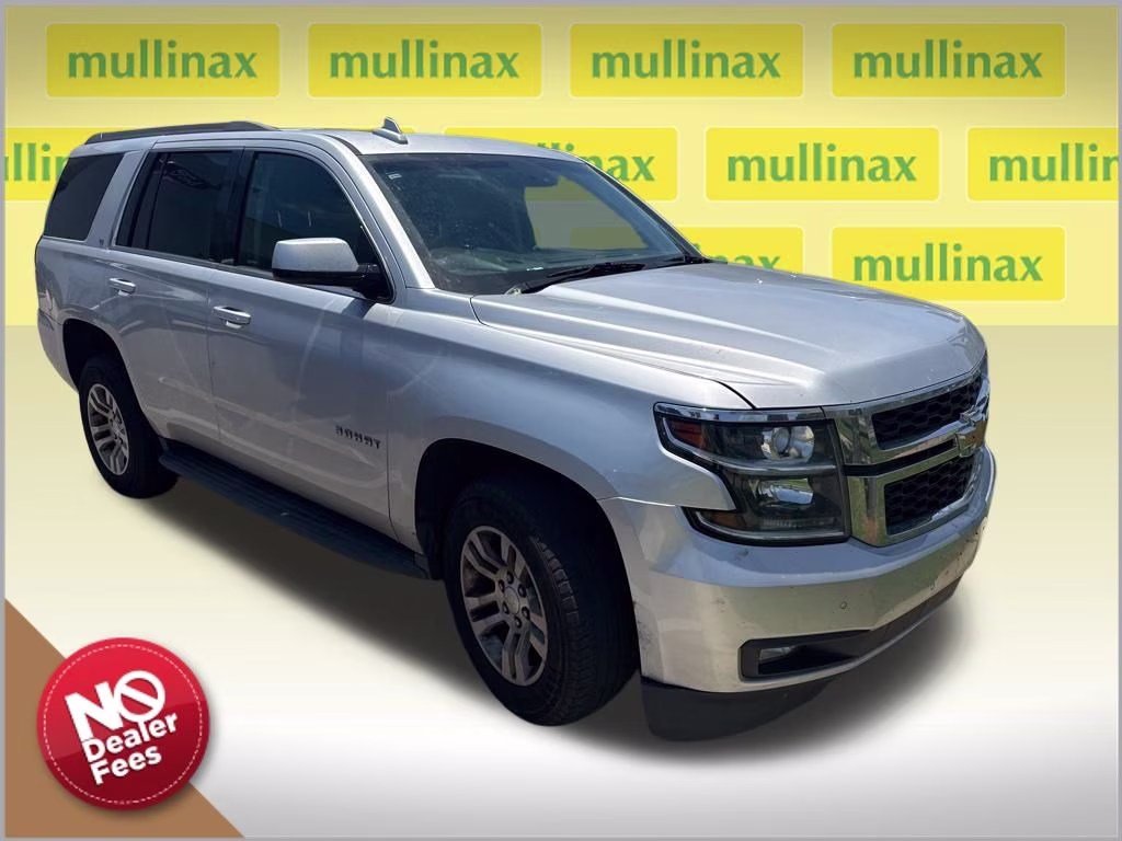2018 Silver Ice Metallic Chevrolet Tahoe LT RWD SUV