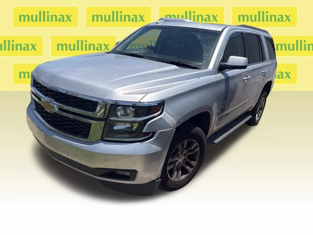 2018 Silver Ice Metallic Chevrolet Tahoe LT RWD SUV