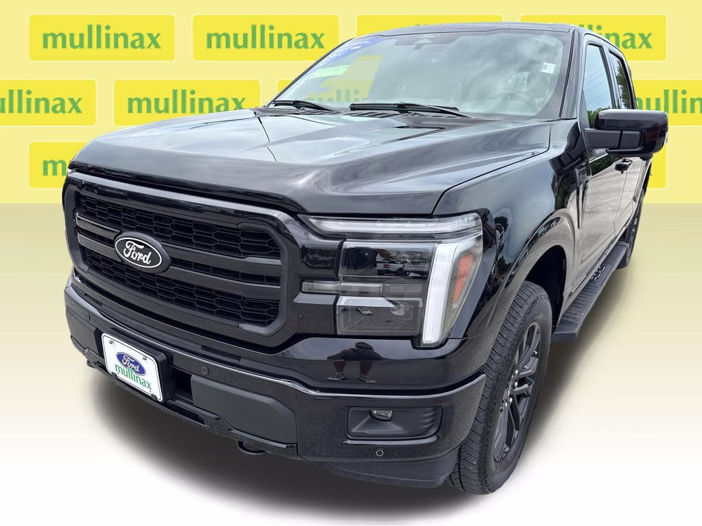 2025 Agate Black Metallic Ford F-150 Lariat 4X4 Truck