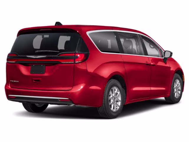 2025 Red Hot Pearlcoat Chrysler Pacifica Limited FWD Van