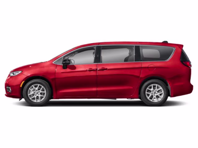 2025 Red Hot Pearlcoat Chrysler Pacifica Limited FWD Van
