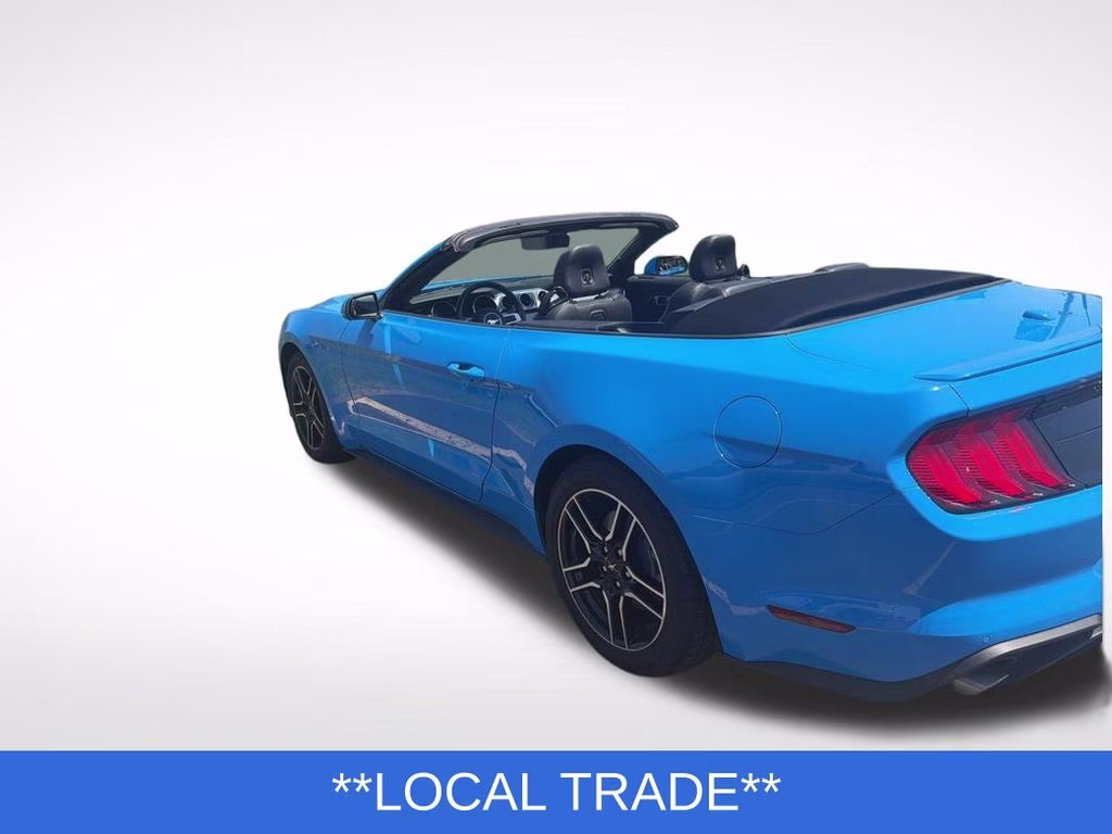 2023 Blue Ford Mustang EcoBoost Premium RWD Convertible