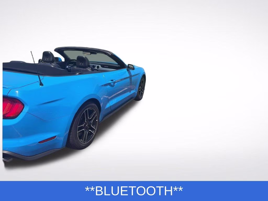 2023 Blue Ford Mustang EcoBoost Premium RWD Convertible