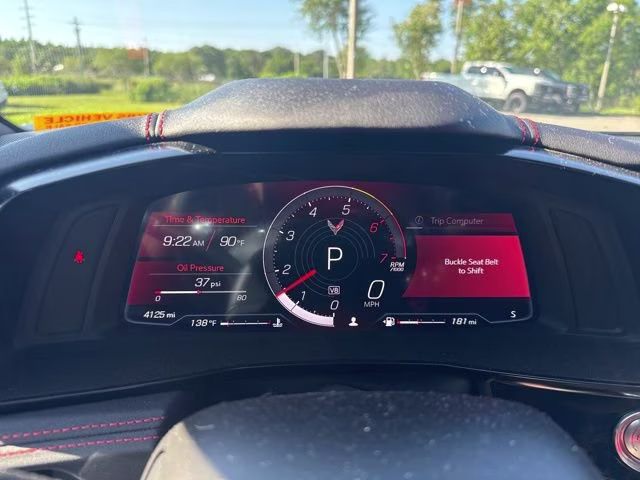 2025 Black Chevrolet Corvette 2LT RWD Coupe
