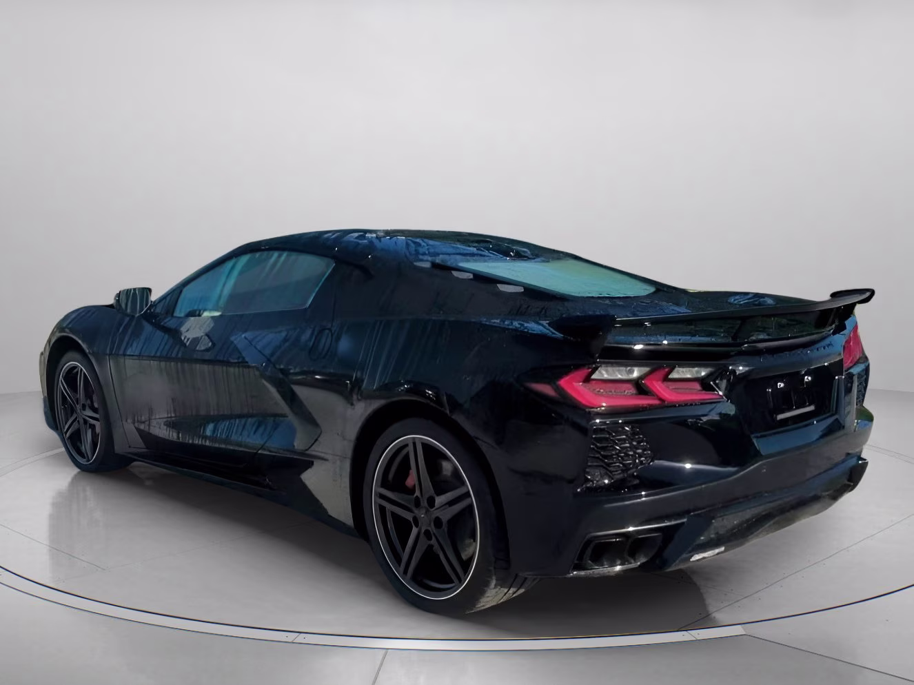 2025 Black Chevrolet Corvette 2LT RWD Coupe