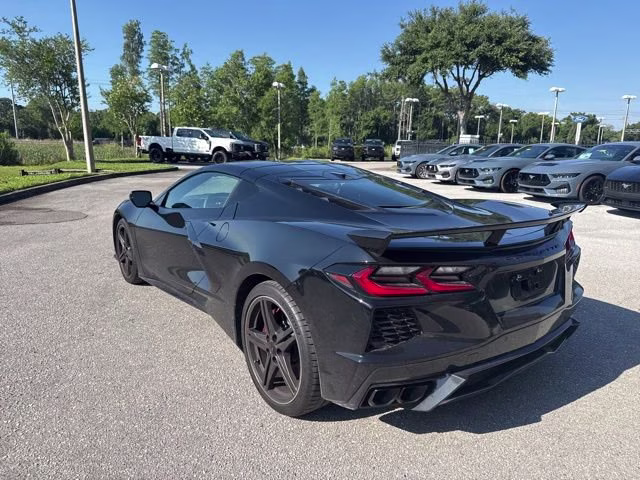 2025 Black Chevrolet Corvette 2LT RWD Coupe